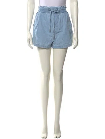 Pre-owned Veronica Beard Mini Shorts In Blue