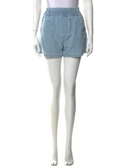 Pre-owned Veronica Beard Mini Shorts In Blue