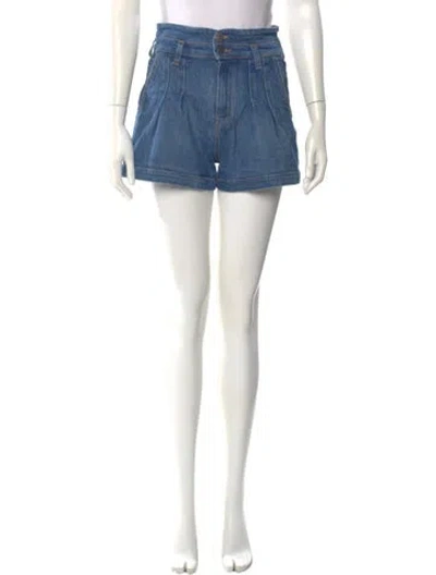 Pre-owned Veronica Beard Mini Shorts In Blue
