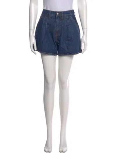 Pre-owned Veronica Beard Mini Shorts In Blue