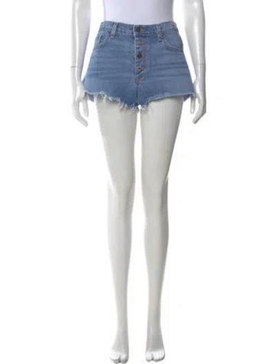 Pre-owned Veronica Beard Mini Shorts In Blue