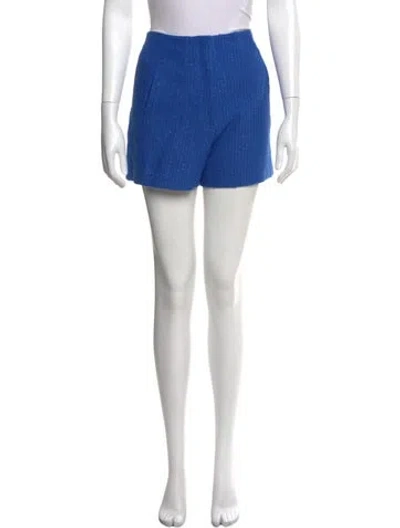 Pre-owned Veronica Beard Mini Shorts In Blue