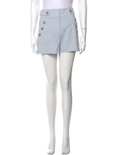 Pre-owned Veronica Beard Mini Shorts In Blue
