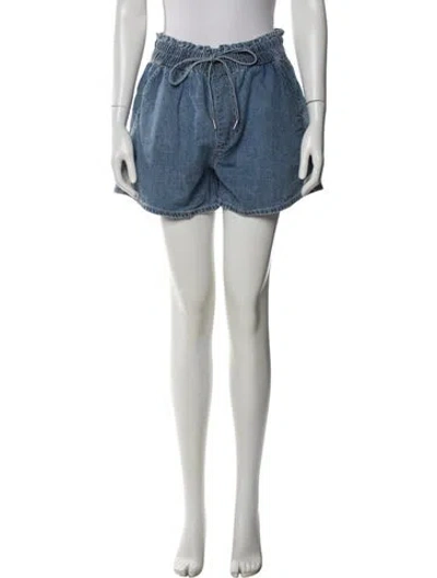 Pre-owned Veronica Beard Mini Shorts In Blue