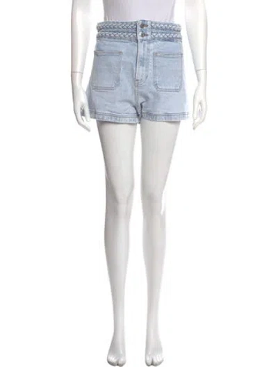Pre-owned Veronica Beard Mini Shorts In Blue