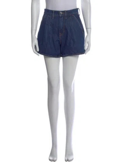 Pre-owned Veronica Beard Mini Shorts In Blue