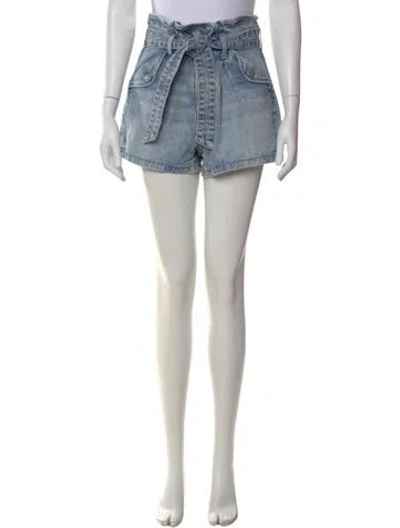 Pre-owned Veronica Beard Mini Shorts In Blue