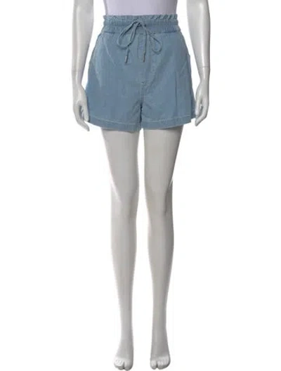 Pre-owned Veronica Beard Mini Shorts In Blue