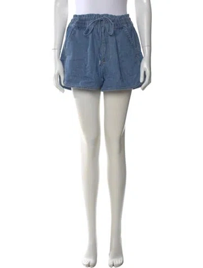 Pre-owned Veronica Beard Mini Shorts In Blue