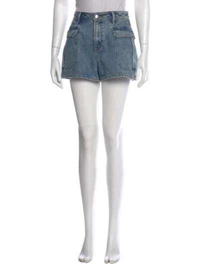 Pre-owned Veronica Beard Mini Shorts In Blue