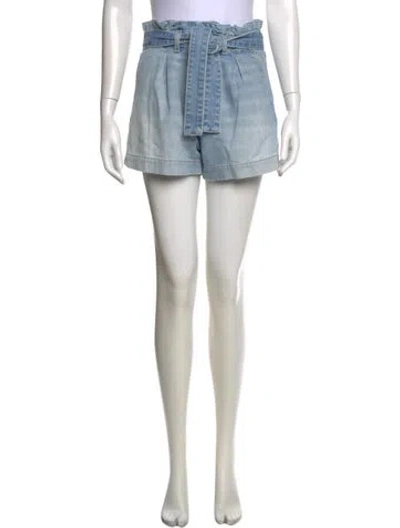 Pre-owned Veronica Beard Mini Shorts In Blue