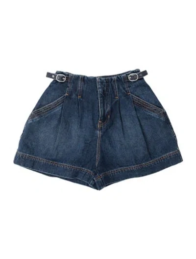 Pre-owned Veronica Beard Mini Shorts In Blue