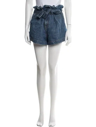 Pre-owned Veronica Beard Mini Shorts In Blue