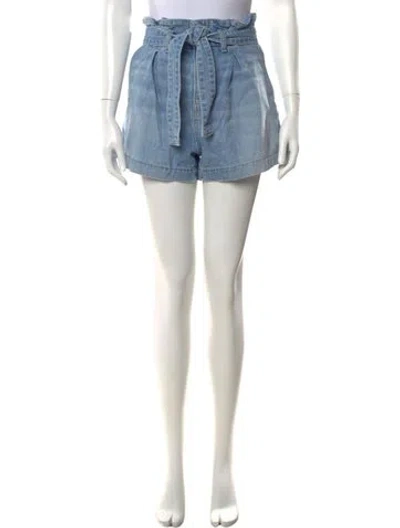 Pre-owned Veronica Beard Mini Shorts In Blue