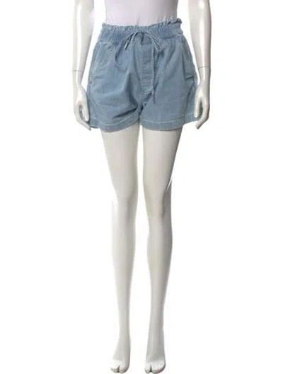 Pre-owned Veronica Beard Mini Shorts In Blue