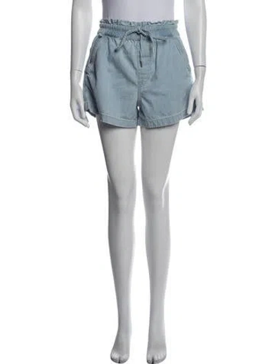Pre-owned Veronica Beard Mini Shorts In Blue