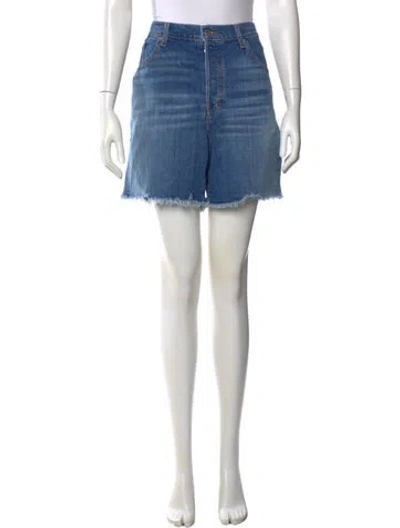 Pre-owned Veronica Beard Mini Shorts In Blue