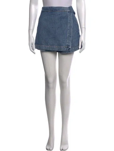 Pre-owned Veronica Beard Mini Shorts In Blue