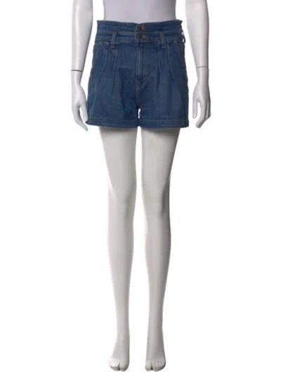 Pre-owned Veronica Beard Mini Shorts In Blue
