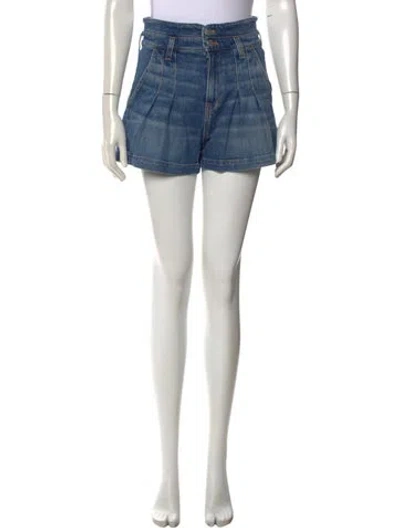 Pre-owned Veronica Beard Mini Shorts In Blue