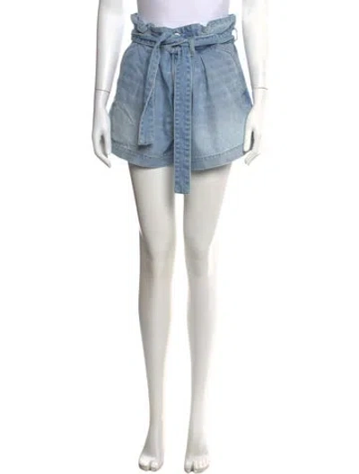 Pre-owned Veronica Beard Mini Shorts In Blue