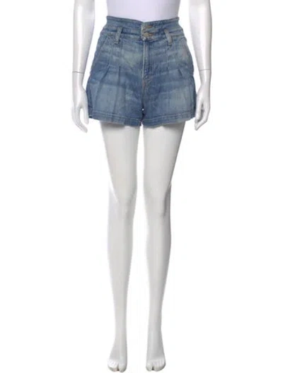 Pre-owned Veronica Beard Mini Shorts In Blue