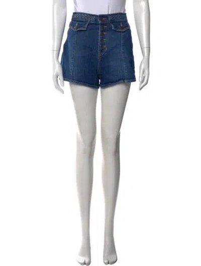 Pre-owned Veronica Beard Mini Shorts In Blue