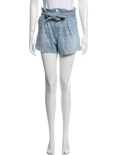 Pre-owned Veronica Beard Mini Shorts In Blue