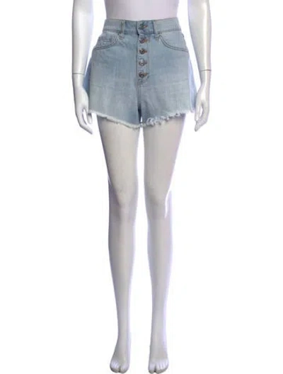 Pre-owned Veronica Beard Mini Shorts In Blue