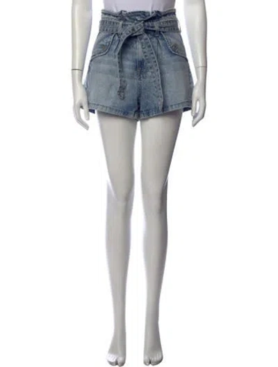 Pre-owned Veronica Beard Mini Shorts In Blue