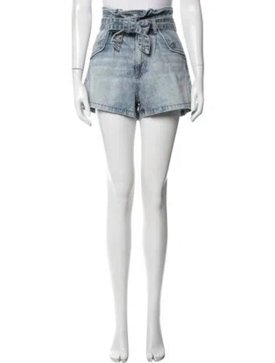Pre-owned Veronica Beard Mini Shorts In Blue
