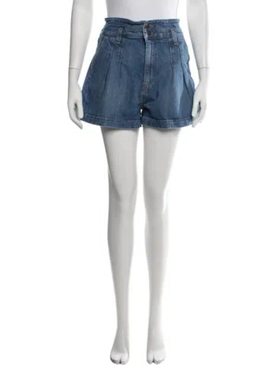 Pre-owned Veronica Beard Mini Shorts In Blue