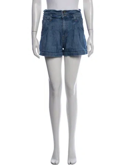 Pre-owned Veronica Beard Mini Shorts In Blue