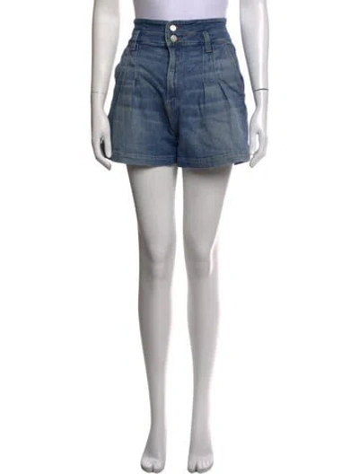 Pre-owned Veronica Beard Mini Shorts In Blue