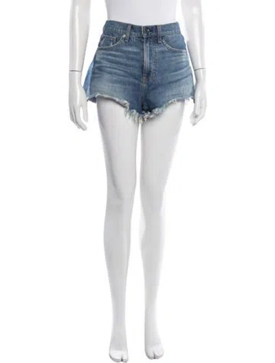 Pre-owned Veronica Beard Mini Shorts In Blue