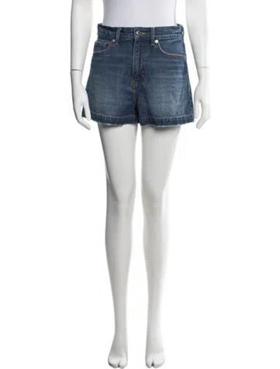 Pre-owned Veronica Beard Mini Shorts In Blue