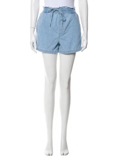 Pre-owned Veronica Beard Mini Shorts In Blue