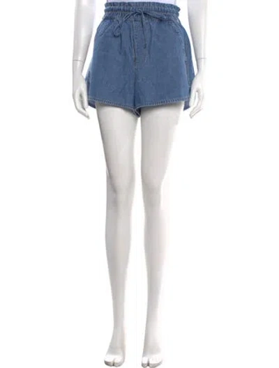 Pre-owned Veronica Beard Mini Shorts In Blue