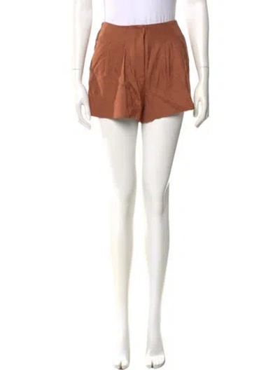 Pre-owned Veronica Beard Mini Shorts In Brown