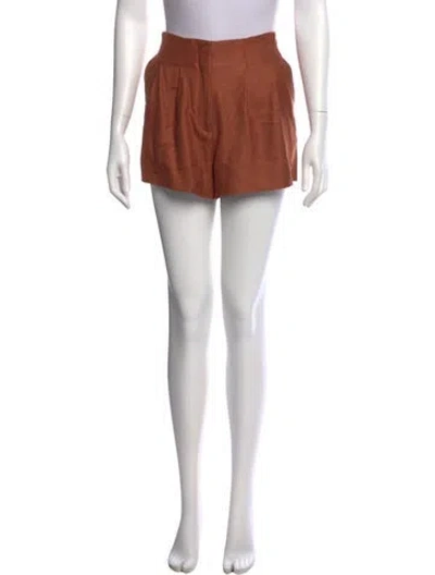Pre-owned Veronica Beard Mini Shorts In Brown
