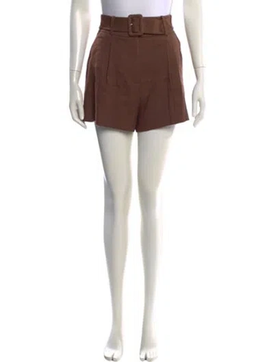 Pre-owned Veronica Beard Mini Shorts In Brown