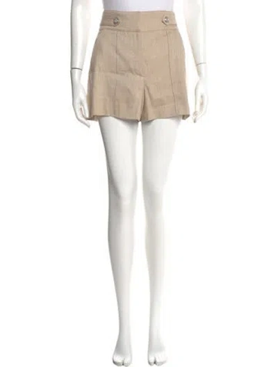 Pre-owned Veronica Beard Mini Shorts In Brown