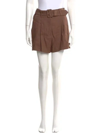 Pre-owned Veronica Beard Mini Shorts In Brown