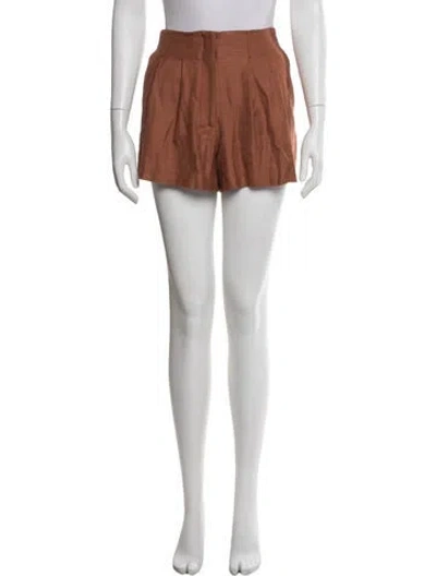 Pre-owned Veronica Beard Mini Shorts In Brown