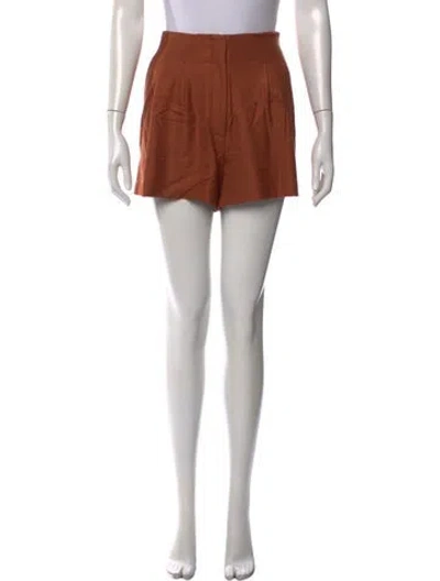 Pre-owned Veronica Beard Mini Shorts In Brown