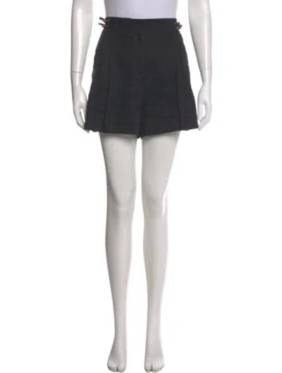 Pre-owned Veronica Beard Mini Shorts In Gray