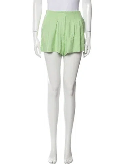 Pre-owned Veronica Beard Mini Shorts In Green