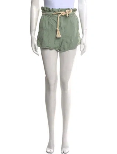 Pre-owned Veronica Beard Mini Shorts In Green