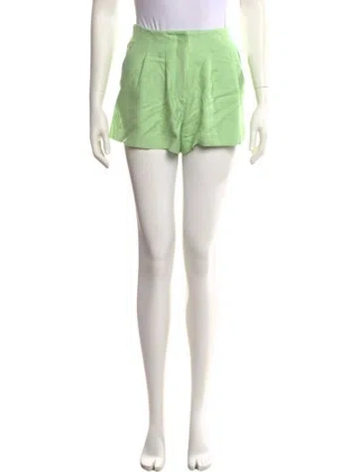 Pre-owned Veronica Beard Mini Shorts In Green