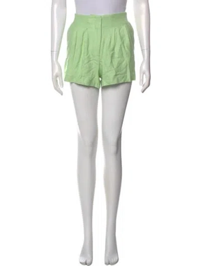 Pre-owned Veronica Beard Mini Shorts In Green